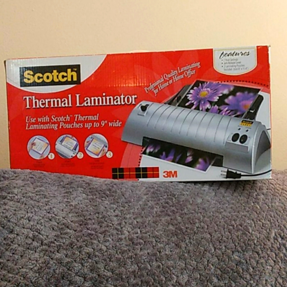 Scotch thermal laminator up to 9"